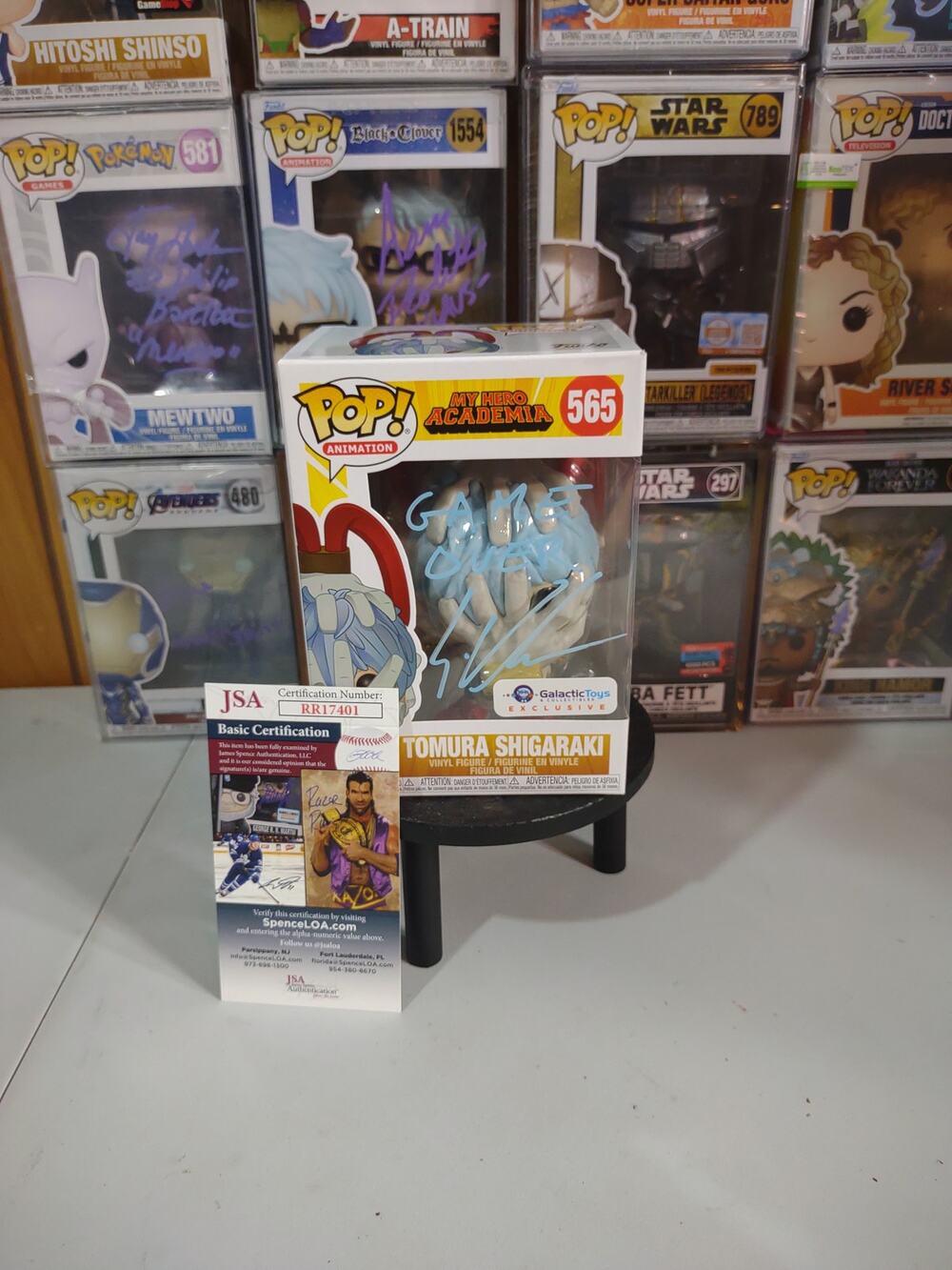 Tomura Shigaraki Autographed by Eric Vale